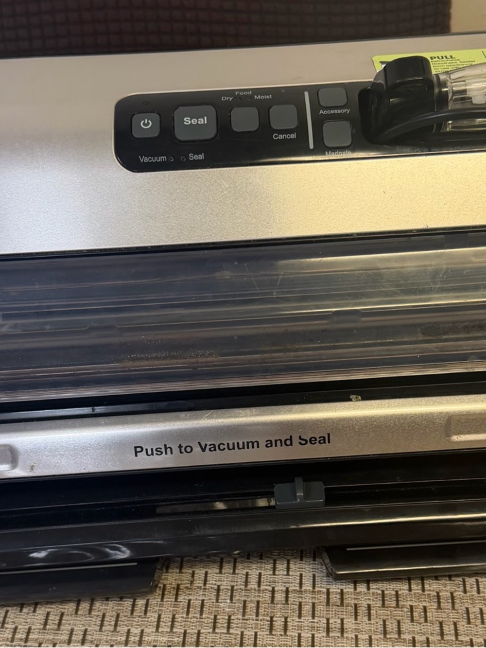 Vacuum Sealer Machine - Silver/Black